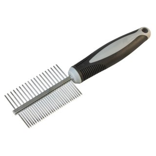 [W] ARQUIVET Podwójny metalowy grzebień 21 x 5,5 cm Arquivet