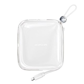 Powerbank 10000mAh Jelly Series 22.5W kabel Iphone Lightning biały