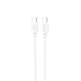 Kabel przewód L4C USB-C - USB-C 30W 480Mb/s 2m - biały