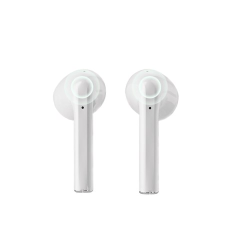 Słuchawki bezprzewodowe douszne TWS Bluetooth 5.3 - białe