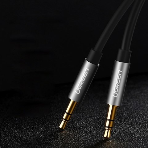 Kabel przewód audio AUX mini jack 3.5mm 3m - czarny