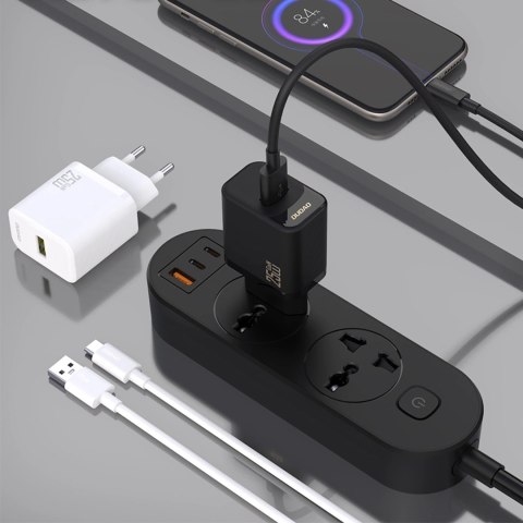 Ładowarka sieciowa GaN 25W USB-A - biała