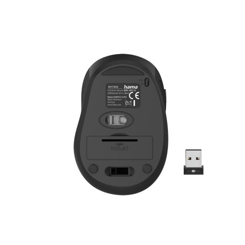 Myszka bezprzewodowa optyczna MW-400 V2 do laptopa - czarna