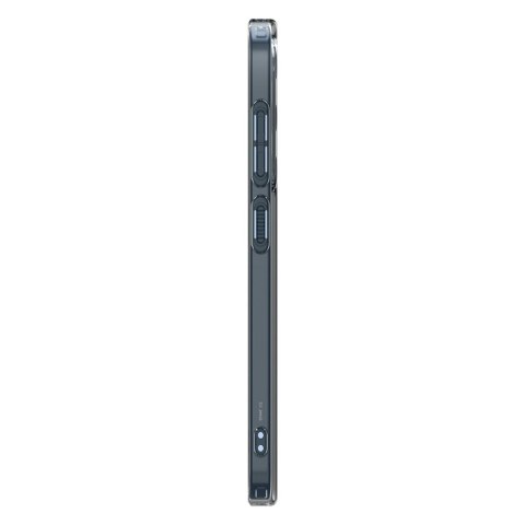 Etui na Samsung Galaxy S25 Liquid Crystal - czarne przezroczyste