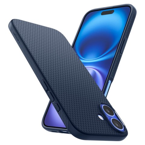 Etui case na iPhone 16 Liquid Air - niebieskie