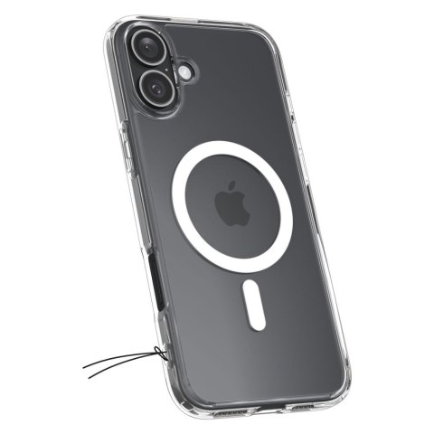 Etui plecki na iPhone 16 Plus Ultra Hybrid Mag z MagSafe - przezroczyste białe