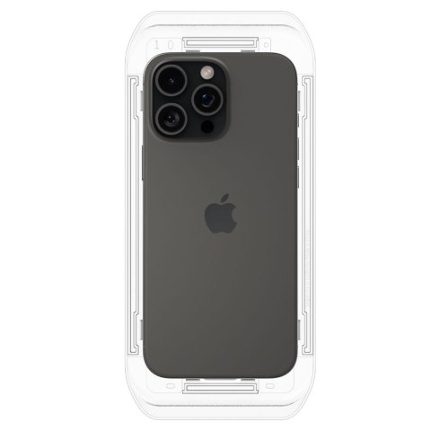Szkło hartowane z ramką montażową na iPhone 16 Pro Max