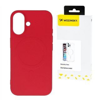 Etui case na Samsung Galaxy S25+ Liquid Silicone Case MagSafe - czerwone