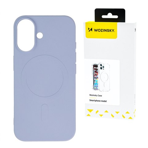 Etui case na Samsung Galaxy S25+ Liquid Silicone Case MagSafe - fioletowe