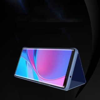 Futerał etui z klapką na Samsung Galaxy A22 4G Clear View Case - czarny