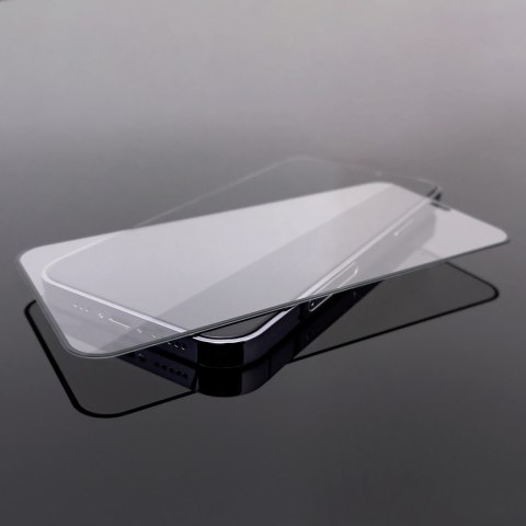 Szkło hartowane do Motorola Moto G Stylus 2022 9H na cały ekran z czarną ramką Tempered Glass