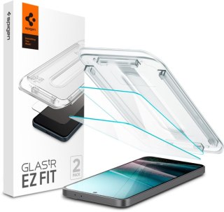 Szkło hartowane z ramką montażową na Samsung Galaxy A36 5G przezroczyste - 2 szt.