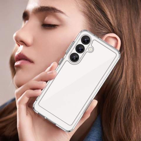 Etui z żelową ramką na Realme 14 5G Outer Space Case - przezroczyste