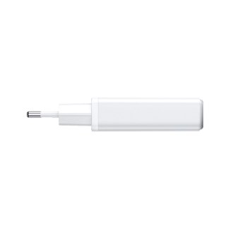Mała i supercienka ładowarka sieciowa 20W USB-A USB-C - biała