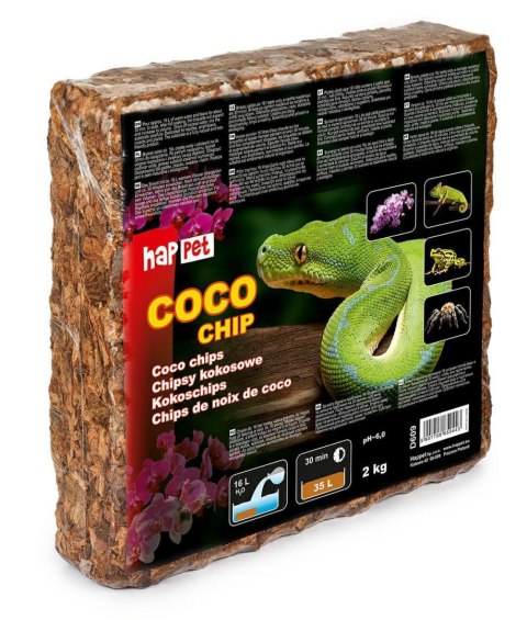 Coco Chip - podłoże kokosowe chipsy 2 kg