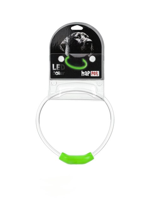 Obroża LED zielona S 40cm