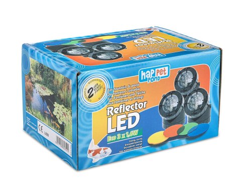Reflektor LED Happet potrójny 3x1,6W