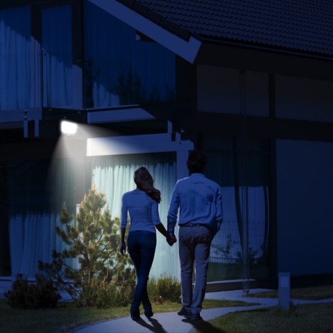 Lampa solarna zewnętrzna z czujnikiem ruchu zmierzchu 108 LED 2200 W