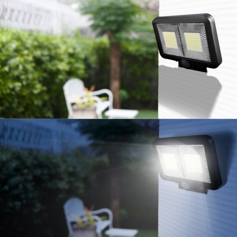 Lampa solarna zewnętrzna z czujnikiem ruchu zmierzchu 98 LED