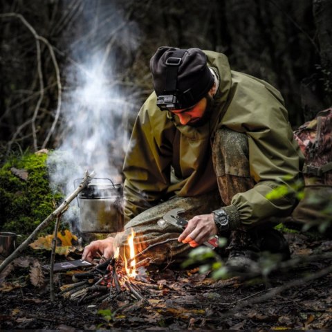 Multitool survivalowy narzędzie wielofunkcyjne turystyczne młotek nóż szczypce