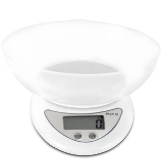 Waga elektroniczna kuchenna z miską 5000g / 1g