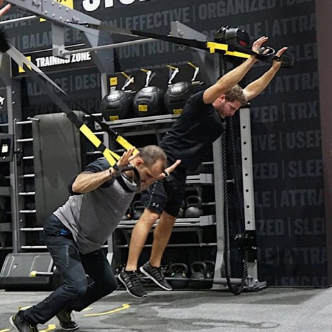 Taśmy do ćwiczeń pasy treningowe z uchwytami