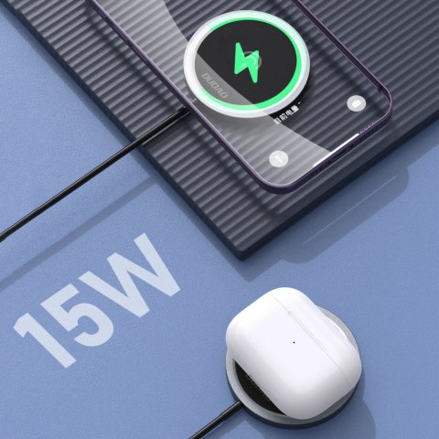 Ładowarka indukcyjna magnetyczna do telefonu MagSafe 15W czarna Ładowarka indukcyjna magnetyczna do telefonu MagSafe 15W czarna