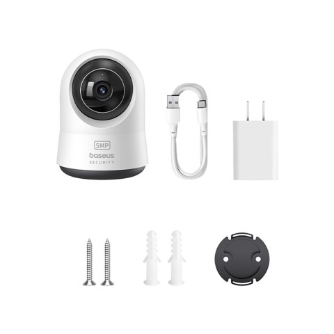 Kamera wewnętrzna Security P1 Pro do monitoringu microSD Wi-Fi 3K AI - biała Kamera wewnętrzna Security P1 Pro do monitoringu microSD Wi-Fi 3K AI - biała