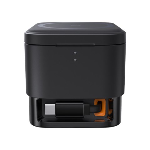 Ładowarka indukcyjna 3w1 do telefonu smartwatcha MagSafe 25W - czarna Ładowarka indukcyjna 3w1 do telefonu smartwatcha MagSafe 25W - czarna
