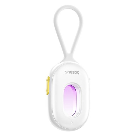 Wykrywacz ukrytych kamer z alarmem mini latarką kablem USB-A - USB-C - biały Wykrywacz ukrytych kamer z alarmem mini latarką kablem USB-A - USB-C - biały