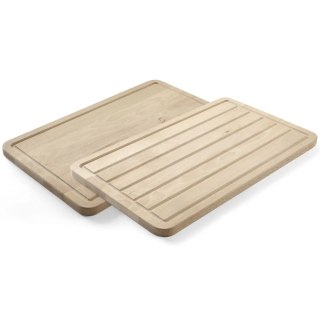 Deska do krojenia dwustronna z drewna bukowego - Hendi 505403