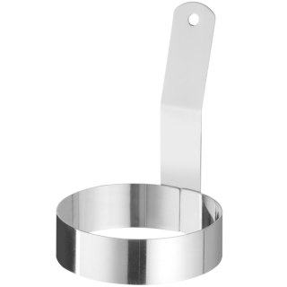 Forma obręcz pierścień z uchwytem do jajek sadzonych STAL śr. 88 mm