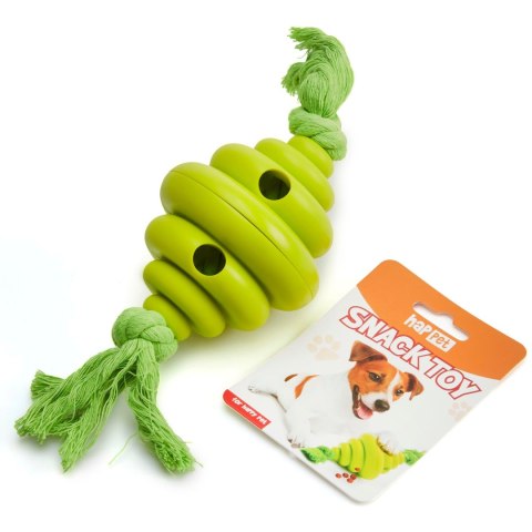 Silikonowy szarpak na przysmaki żółty