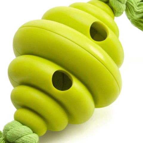 Silikonowy szarpak na przysmaki żółty