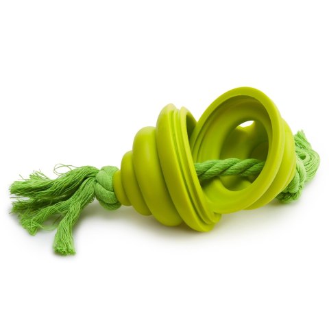Silikonowy szarpak na przysmaki żółty