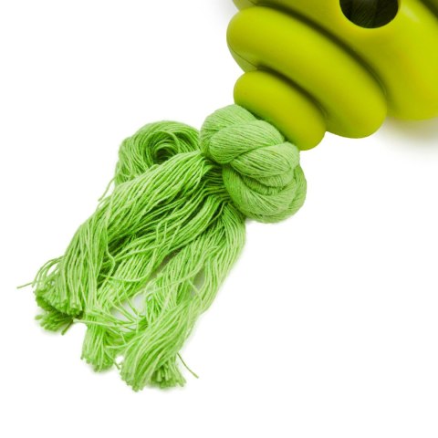 Silikonowy szarpak na przysmaki żółty