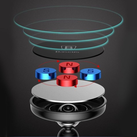 Magnetyczny uchwyt samochodowy na deskę rozdzielczą Bullet An On-board czarny Magnetyczny uchwyt samochodowy na deskę rozdzielczą Bullet An On-board czarny