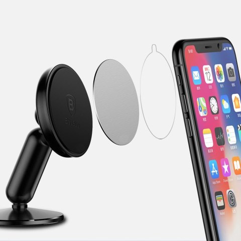 Magnetyczny uchwyt samochodowy na deskę rozdzielczą Bullet An On-board czarny Magnetyczny uchwyt samochodowy na deskę rozdzielczą Bullet An On-board czarny