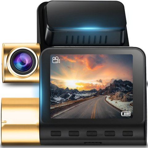 Wideorejestrator kamera samochodowa z GPS G-Sensor 2K WiFi 2'' LCD Wideorejestrator kamera samochodowa z GPS G-Sensor 2K WiFi 2'' LCD