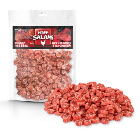 Mini kawałki salami z kurczakiem 100g
