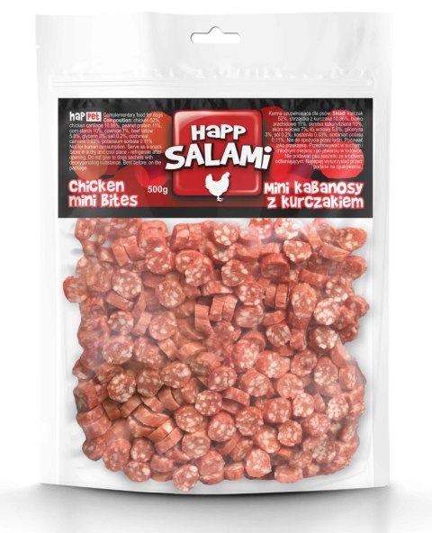 Mini kawałki salami z kurczakiem 100g